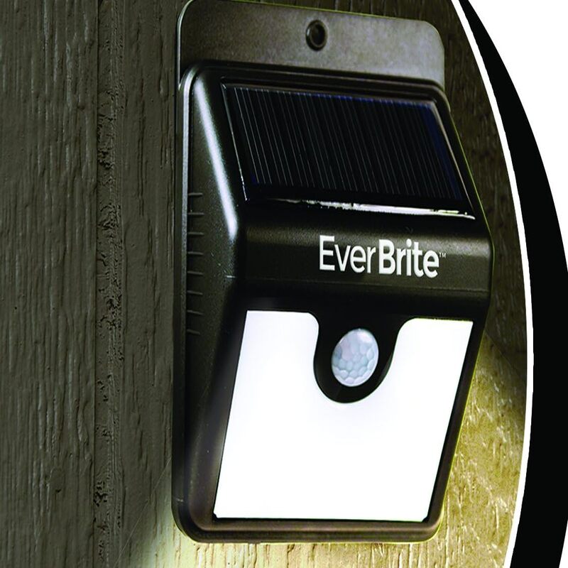 Lámpara LED con Sensor y Recarga Solar