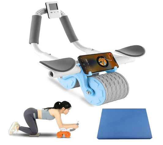 Rueda de Rodillo Ab con Rebote Automático – Fuerza, precisión y estabilidad