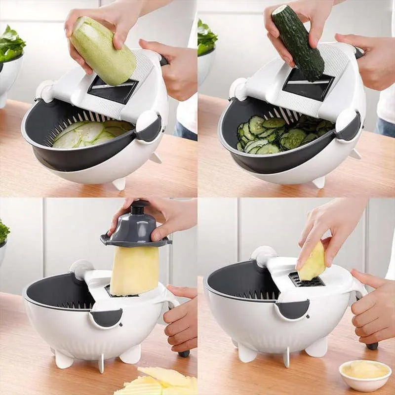 Rayador Picador 9 en 1 – Cocina fácil, rápida y sin esfuerzo