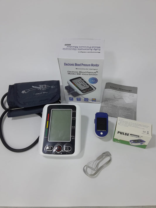 TENSIÓMETRO + OXÍMETRO