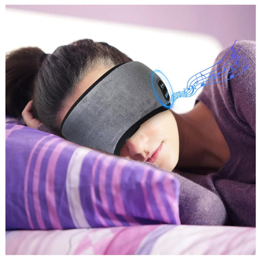 Máscara para Dormir con Audífono Bluetooth – Relájate y Desconéctate
