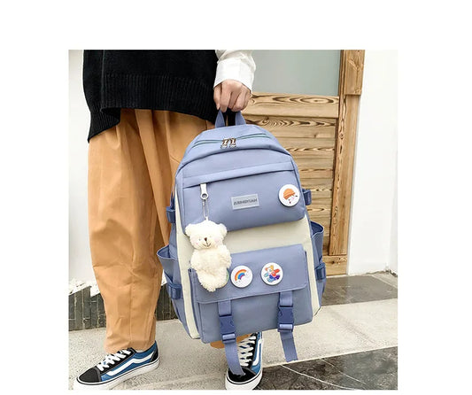 Kit Maleta Mochila Bolsos 5 en 1