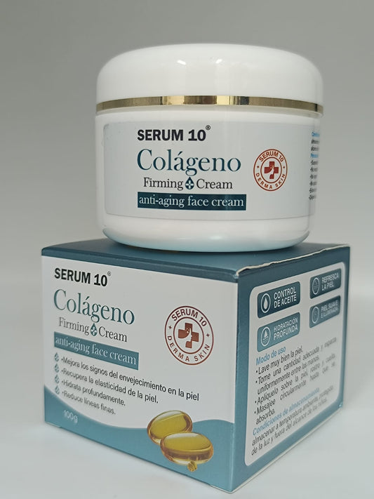 Combo Reafirmante Colágeno Facial + Contorno de Ojos – Serum 10