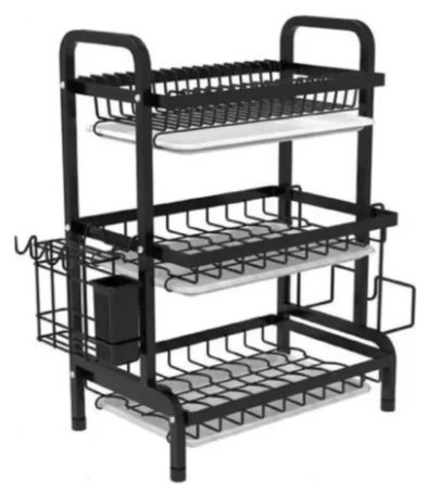 Escurridor de Loza 3 Niveles Kitchen – Ahorra espacio con estilo