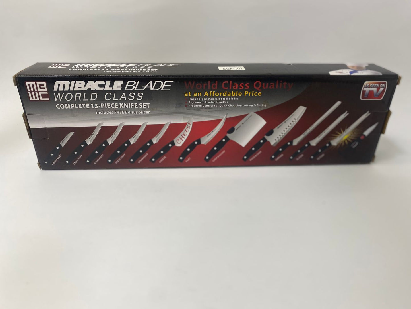 Set de Cuchillos Miracle Blade x13 piezas