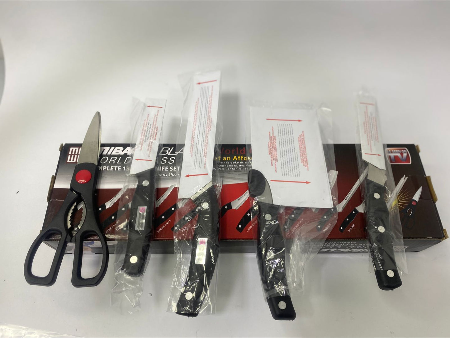 Set de Cuchillos Miracle Blade x13 piezas