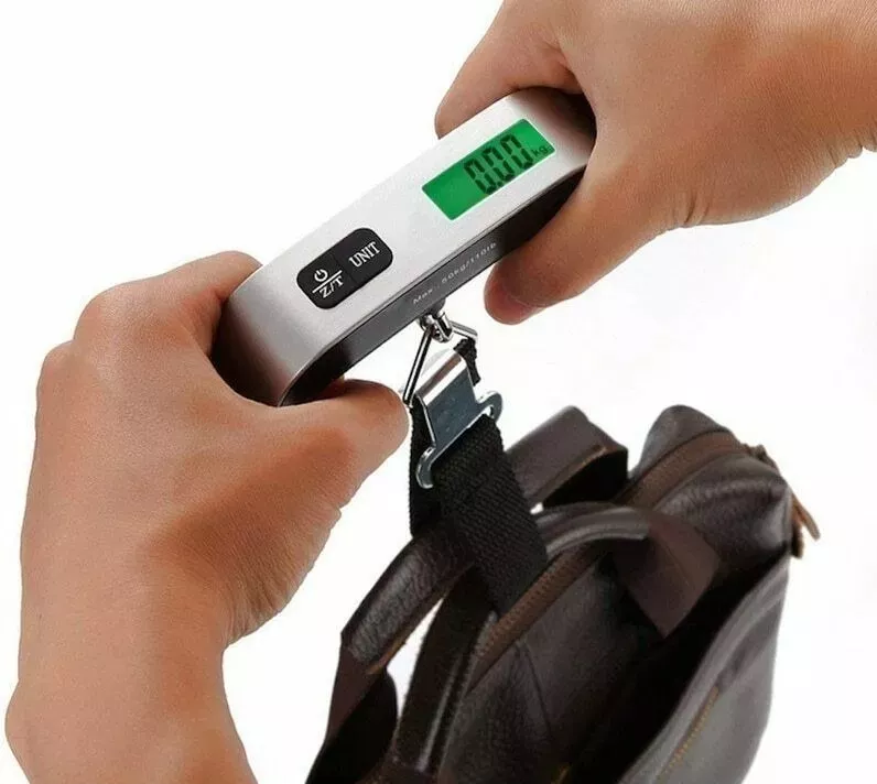 Báscula Digital Portátil para Maletas y Equipaje