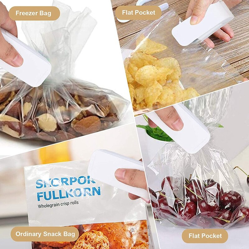 Mini Sellador de Bolsas Portátil