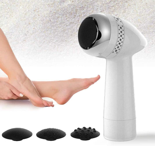 Lima eléctrica de pies | Removedor de callos recargable con aspiradora