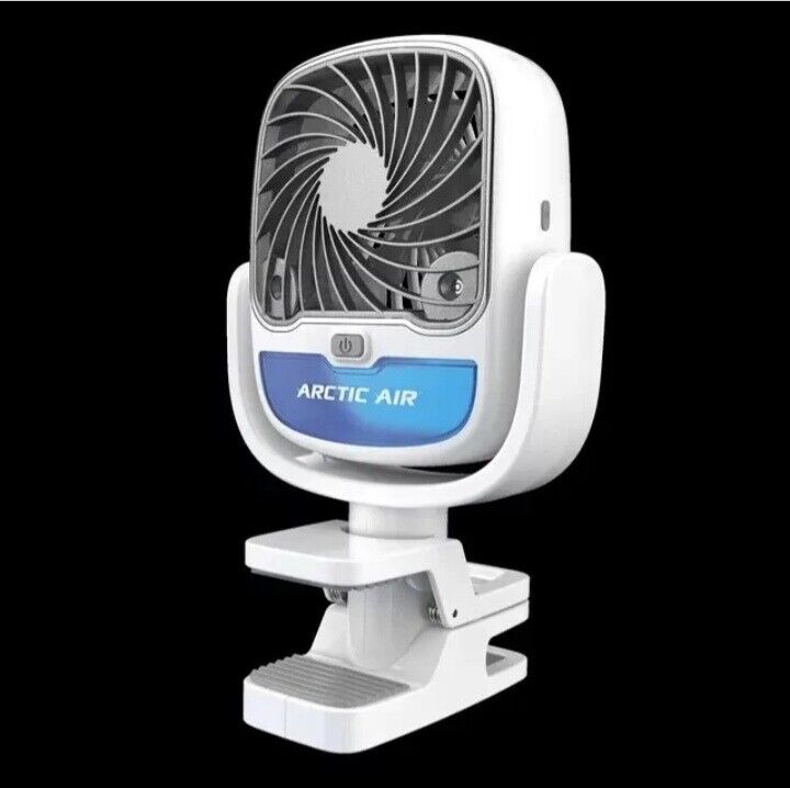 Ventilador Recargable 2 en 1 | Enfriador de aire portátil