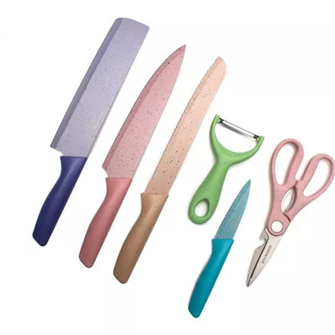 Set Cuchillos 6 Pzs