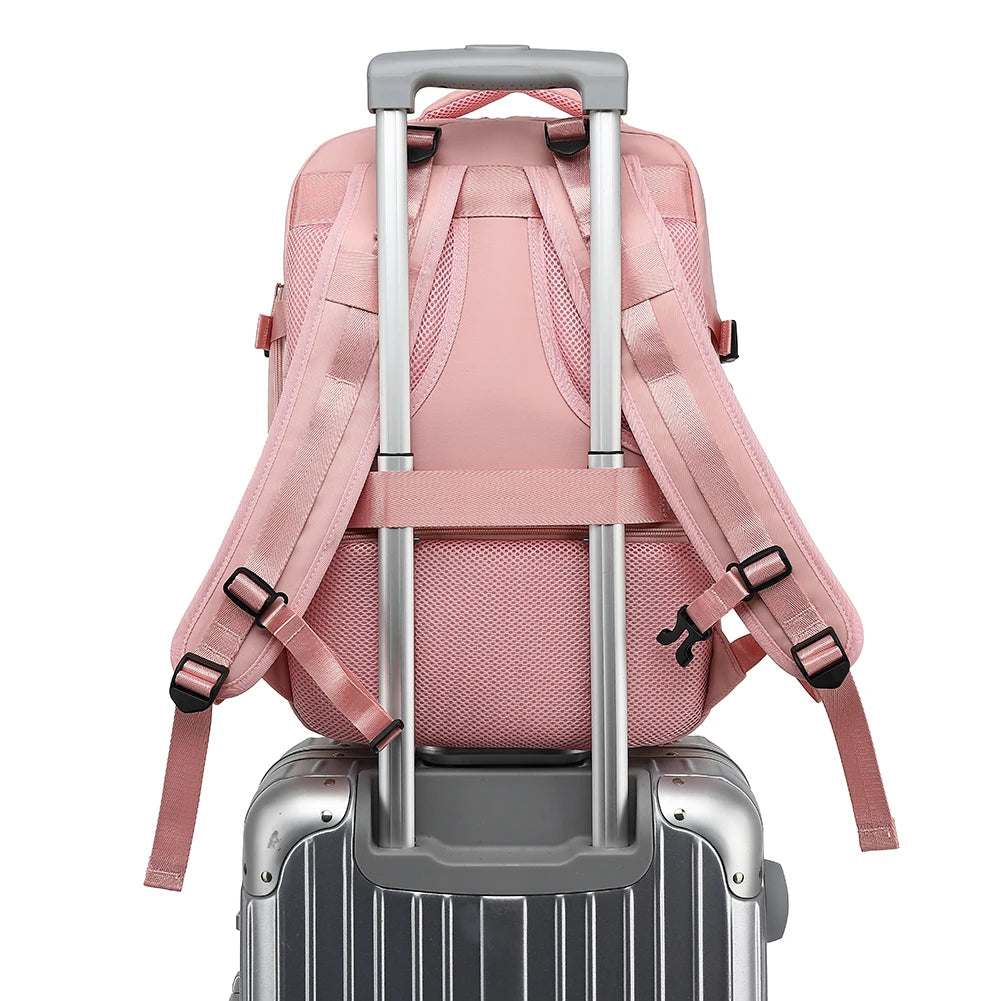 Morral de Viaje Multipropósito Antifluido – Compartimento para Zapatos y Portátil