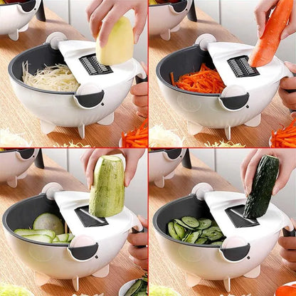 Rayador Picador 9 en 1 – Cocina fácil, rápida y sin esfuerzo