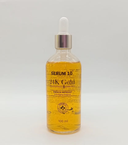 Sérum Facial Ácido Hialurónico 24K – Serum 10 (100 ml)
