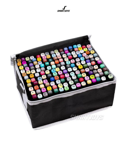 Set Marcadores Plumones doble Punta x 168