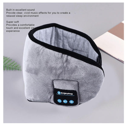 Máscara para Dormir con Audífono Bluetooth – Relájate y Desconéctate