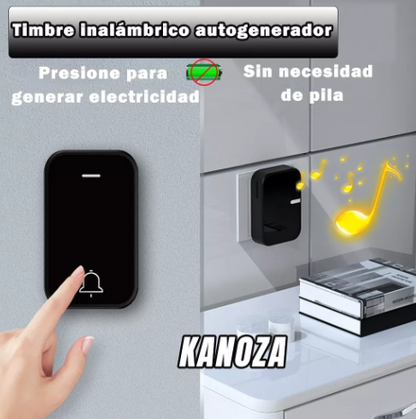 Timbre Inalámbrico QX-008 – Seguridad sin cables, ni complicaciones