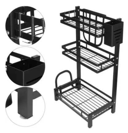 Escurridor de Loza 3 Niveles Kitchen – Ahorra espacio con estilo