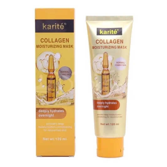 Mascarilla facial hidratante con colágeno