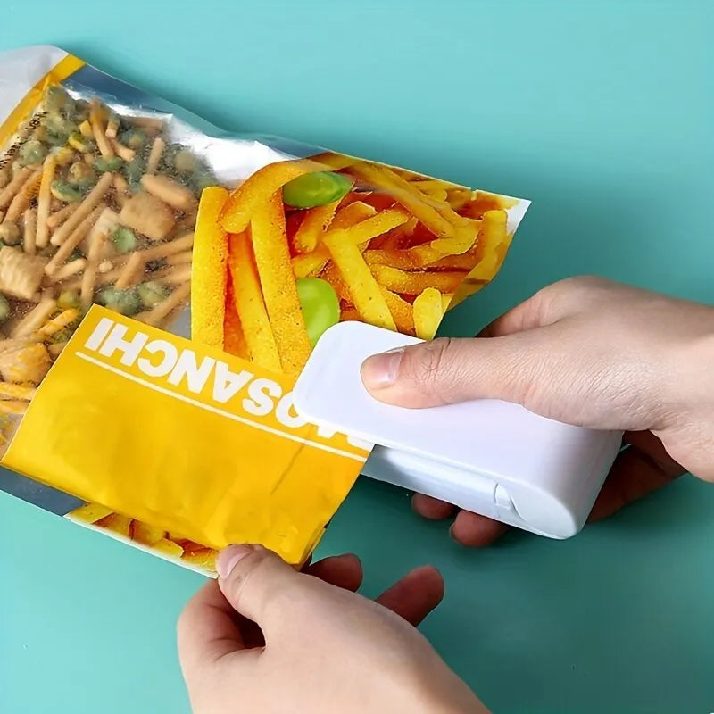 Mini Sellador de Bolsas Portátil