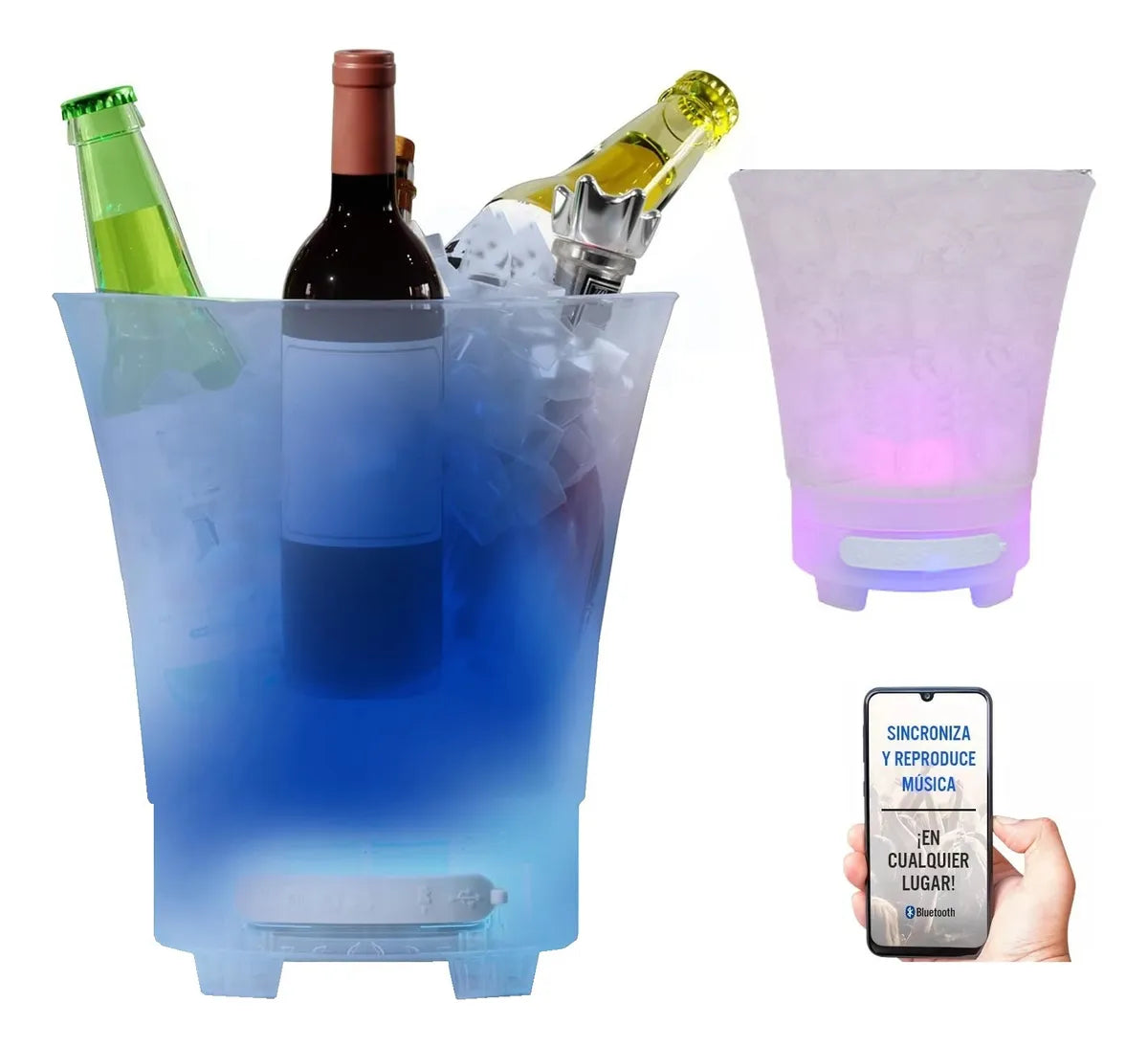 HIELERA CON PARLANTE