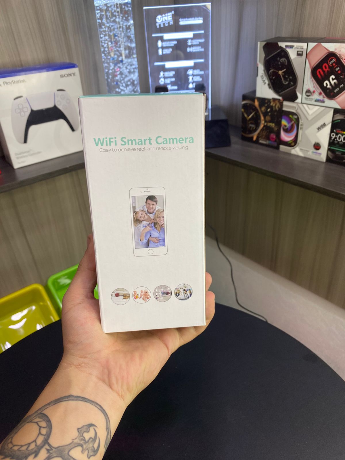 CÁMARA CON PANTALLA PARA VIDEOLLAMADA